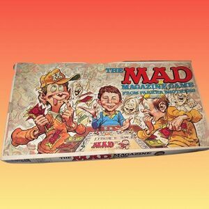 Vintage 1979 The Mad Magazine Board Game Parker Brothers Alfred E Neuman